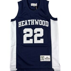 Authentic Classics A'ja Wilson Heathwood High School Jersey Navy Blue XS New